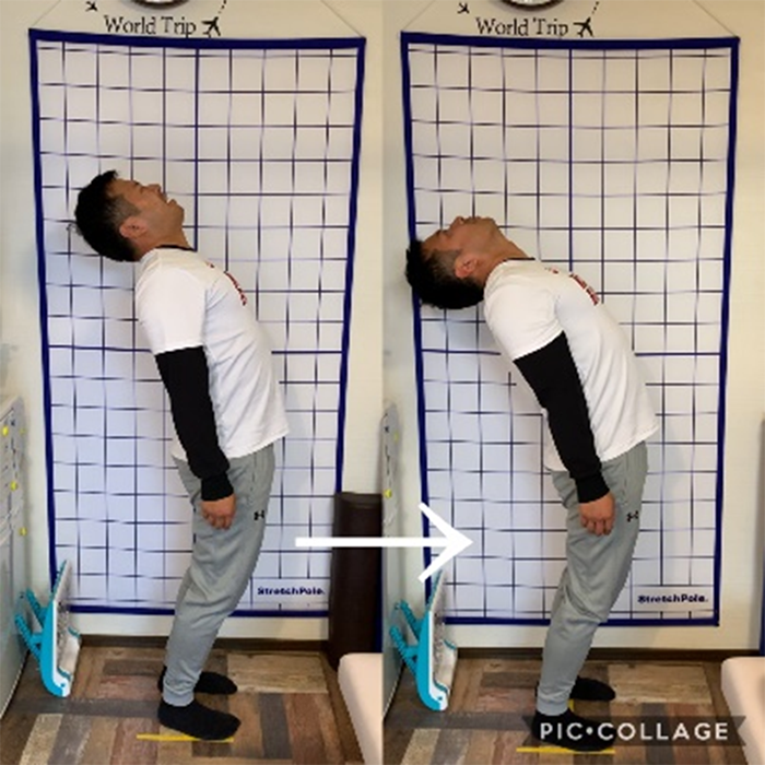 ⑥ 施術前と施術後の体の変化を確認